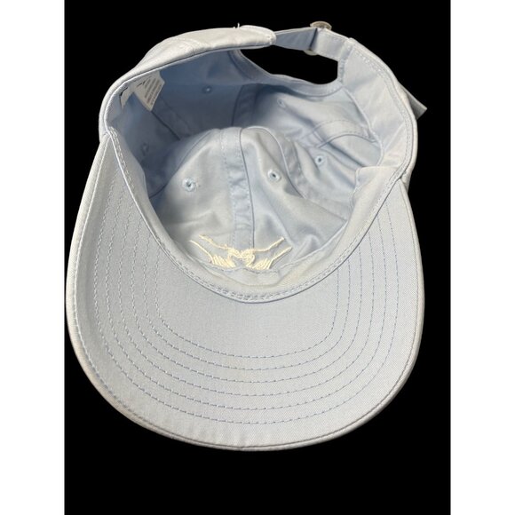 New Urban Outfitters Heart Hand Light Blue Ball Cap Hat Adult Cotton Adjustable - Picture 6 of 9